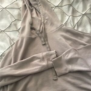 Altar'd State Neutral Beige Pullover Hoodie